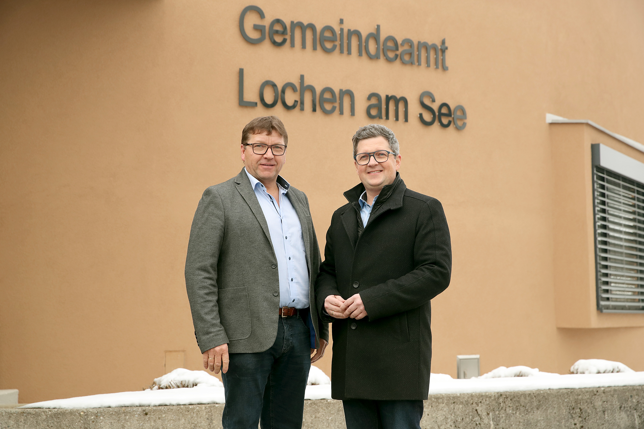 Besuch von Landesrat und Parteivorsitzender OÖ Michael Lindner